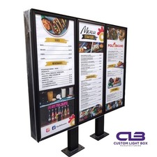 LED Outdoor Drive thru Menu Board UniLite 72 60 5-Day production Lead Time1