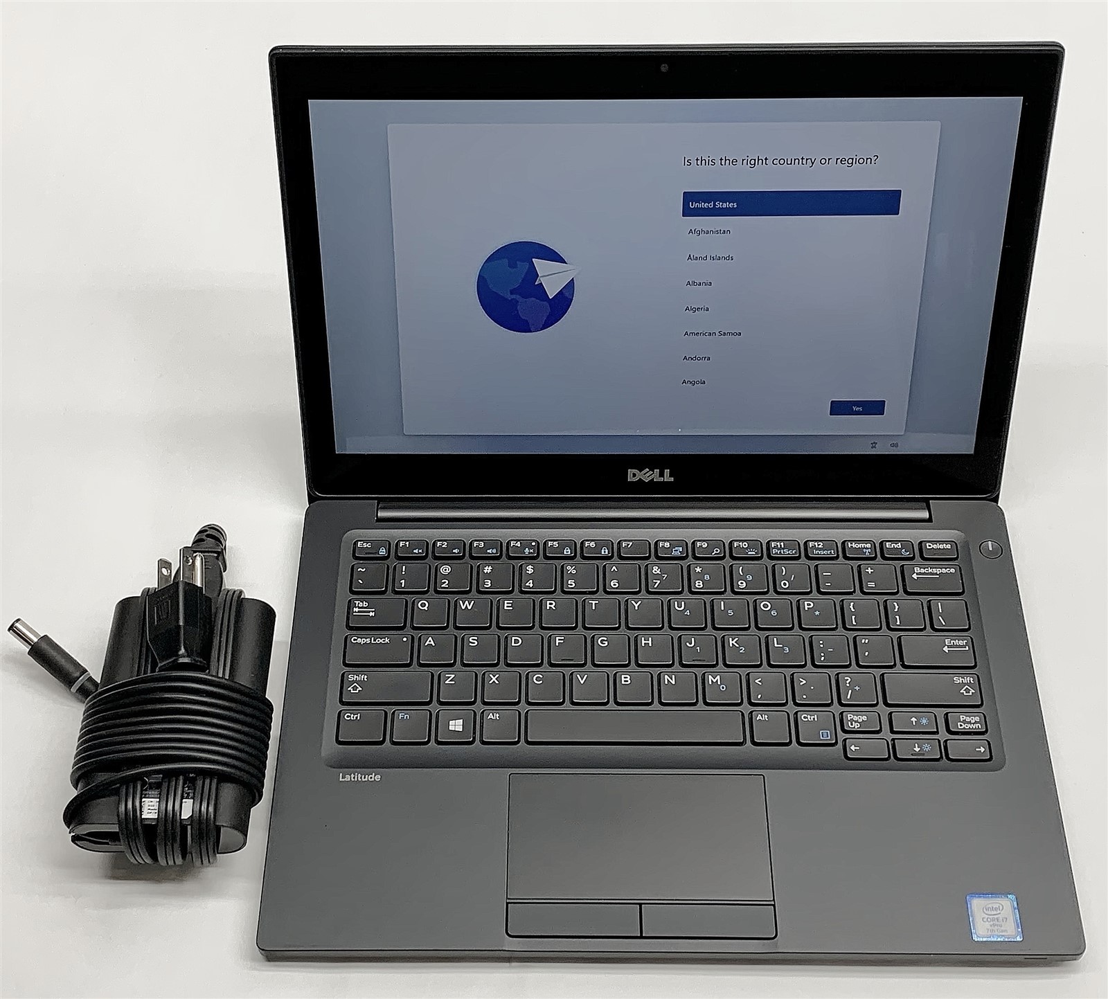 Dell Latitude, 12.5-Inch Laptop, with Intel Core i7 7th Gen., Windows 11 Home