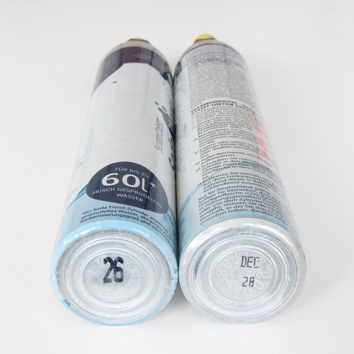 2x CO2 Tauschzylinder SilverCrest Soda World Stream Club 60L leer, Ersatz - Bild 2 von 3