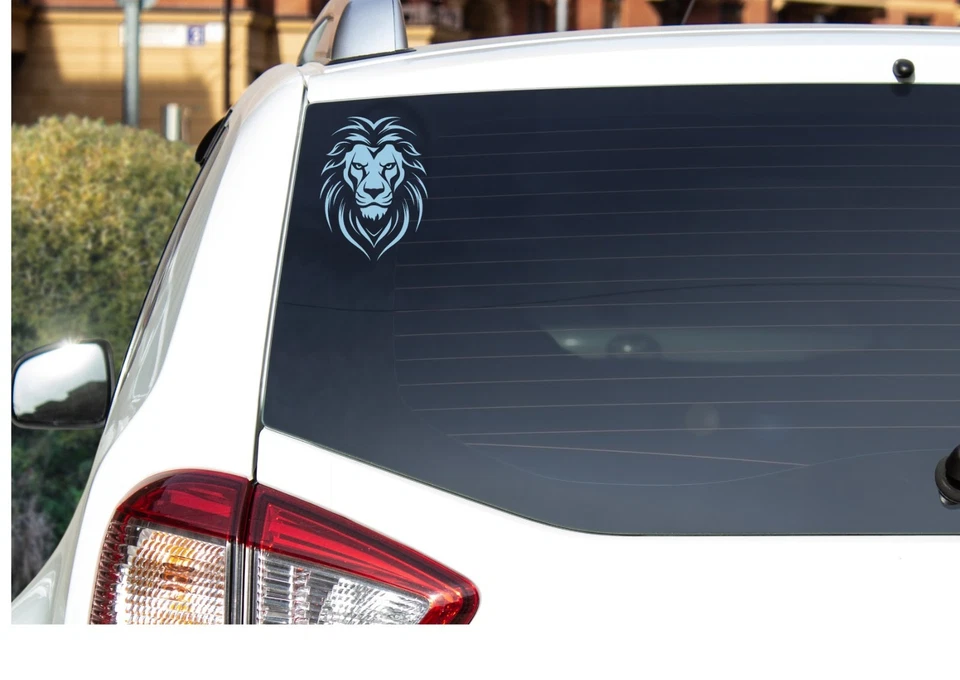 Lion Car Vinyl Decal, Oracal Vinyl, Weatherproof - Image 4 of 4