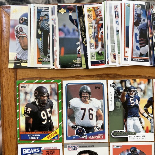 HUGE lot (160+) Different Chicago Bears FB Card 1976-2022 Walter Payton Urlacher - Picture 12 of 22