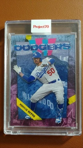 2021 Topps Project 70 1988 Topps Mookie Betts by Ben Baller