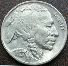 US 1927 Buffalo Nickel  **