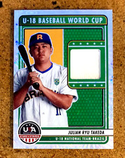2023 Panini Stars Stripes World Cup Materials Fireworks Brazil Julian Ryu Takeda