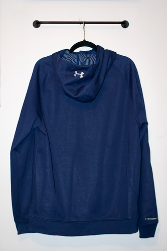 Under Armour Mens Jacket Coldgear Storm 2 Winter Coat Blue Large L - Picture 3 of 3