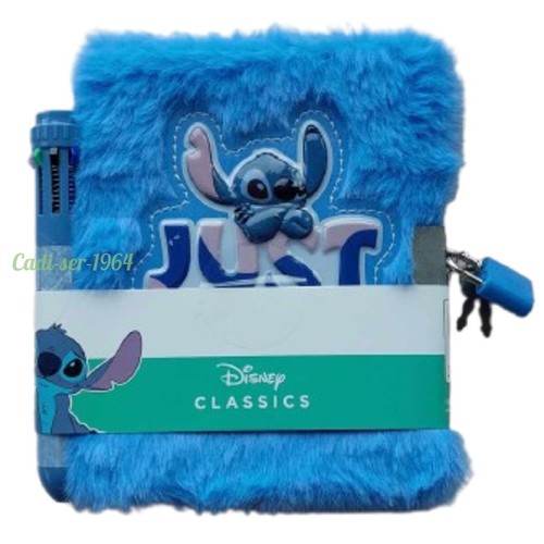 Disney Stitch Secret Notebook With Multicolored Pen & Padlock Children's Journal - Picture 17 of 24