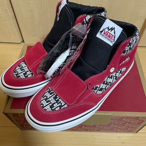 VANS Fear Of God Mountain Edition 35DX Red / Black Men US 8.5 Brand New w/ Box