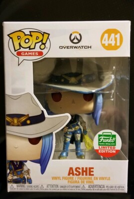 Funko Pop! Ashe 441 Overwatch Funko Shop Exclusive Pop! Mint With