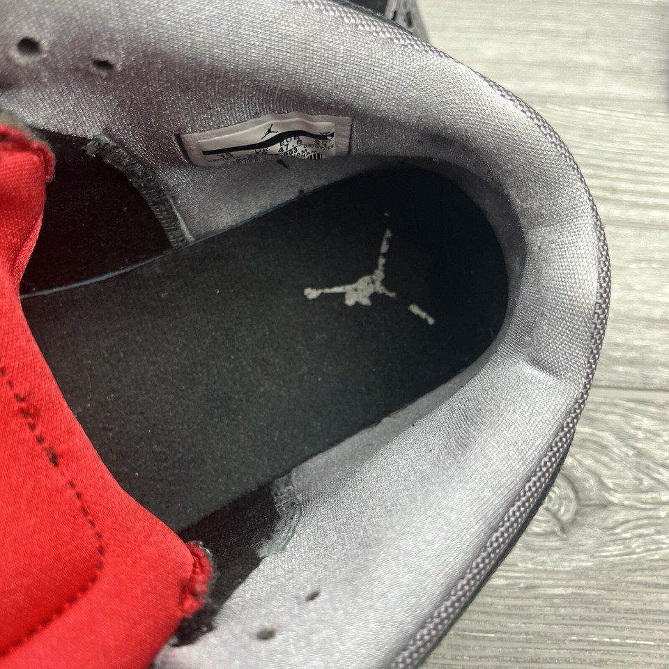 Nike Air Jordan Mens Size 13 Flight Origin Basketball Black/Fire Red