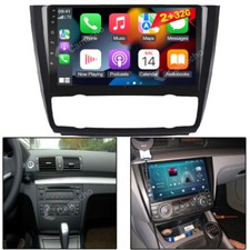 Android 13 Carplay For BMW 1 Series E88 E82 E81 E87 Car Radio Stereo GPS Sat Nav