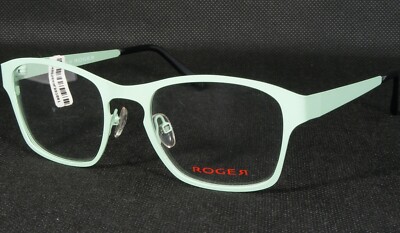 ROGER EYE DESIGN MAX Matt Pastel Green Mint UNIQUE RARE