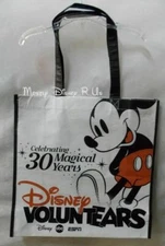 New Disney Citizenship D23 2013 Expo VoluntEARS Reusable Shopping  Bag Tote