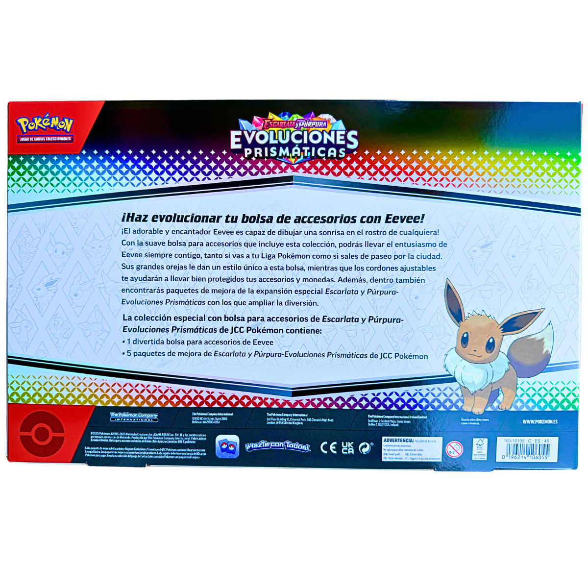Pokemon TCG SPANISH Evoluciones Prismaticas prismatic evolutions