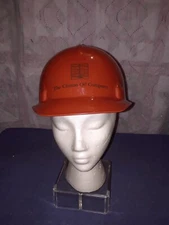 Vintage Safety Hat Hard Hat By Jackson Products 1982 Clinton oil company 