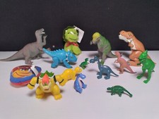 Lot Of 13 Assorted Sizes Dinosaur Toys Plastic Figures Jurassic World Playskool