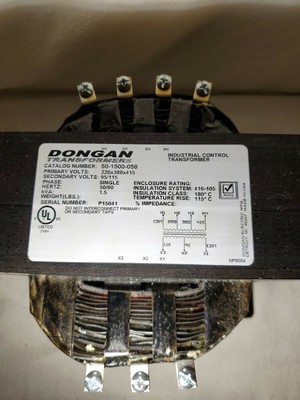 Dongan Transformer Catalog no.50-1500-058 | eBay