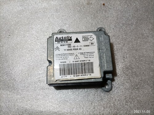 Citroën C5 II Break 2005 RE Airbag Steuergerät 9658177080 Airbagsteuergerät