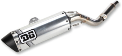 DG PERFORMANCE 071-4204 EXHAUST V2 SLIP ON FOR 1990-2002 TW200