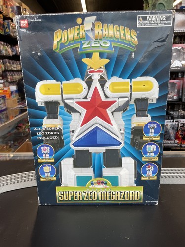 POWER RANGERS SUPER ZEO MEGAZORD W/ BOX 