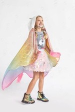 New Super Plush Unicorn Hooded Wrap Blanket