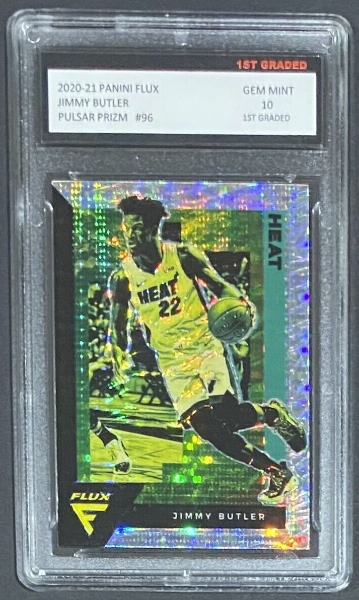 2020-21 Panini Flux - Jimmy Butler #96 Pulsar Prizm for sale 2020-21 Panini Flux - Jimmy Butler #96 Pulsar Prizm for sale