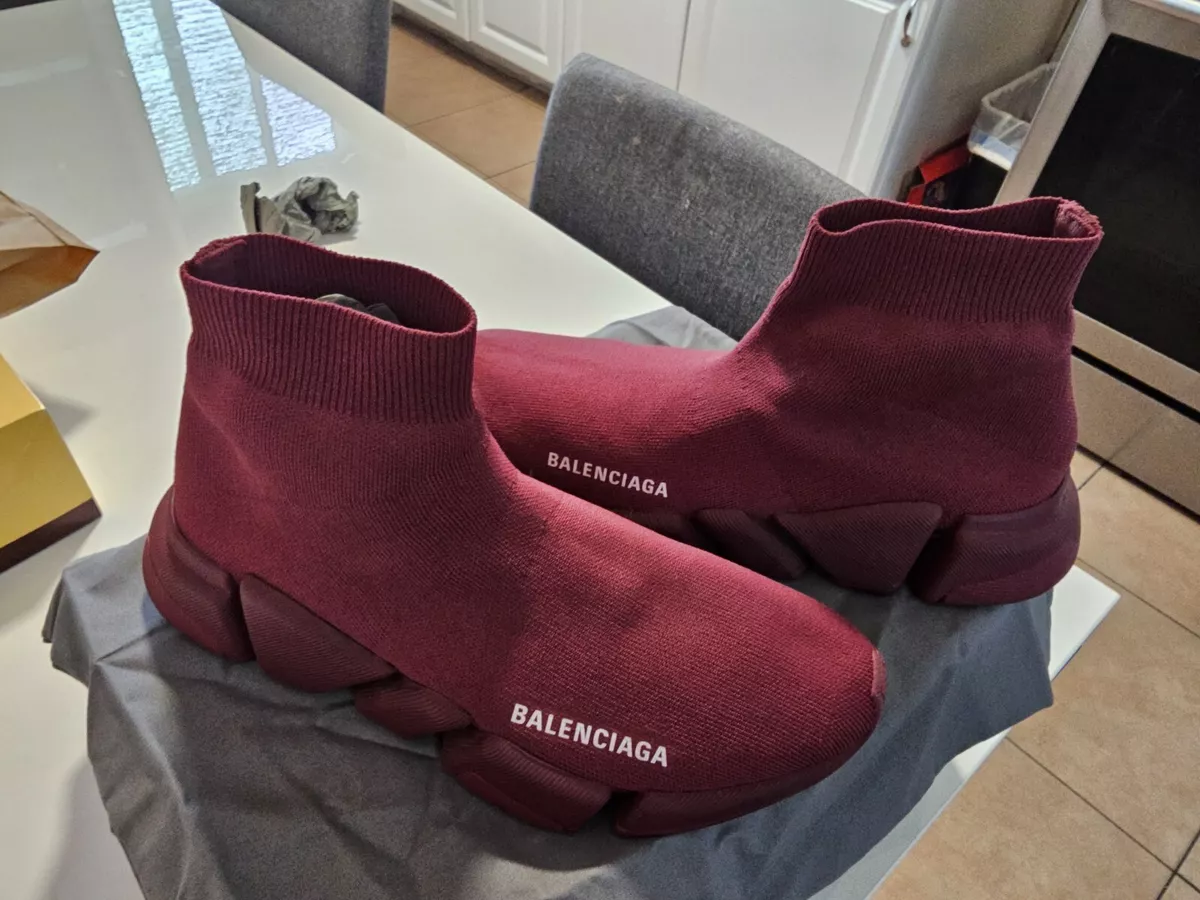 Underinddel Minister vask balenciaga speed Trainer 2.0 lt dark burgundy size 38 Little Use | eBay