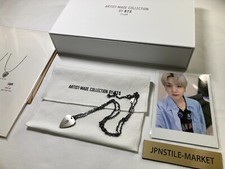 BTS SUGA Guitar Pick Necklace Silver Artist Made Collection Official  silver