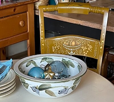 最終値下げ！Real Antique small chert Authentic Hitchcock - Nichols - Stone Stenciled Chairs | eBay