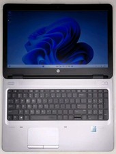 HP ProBook 650 G2 15.6" Laptop Core i5-6200U 2.3GHz 8GB RAM 128GB SSD Win 11 Pro