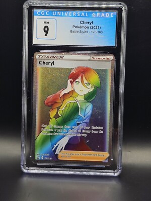 cheryl rainbow rare pokemon card Cheryl - 173/163 main image 0