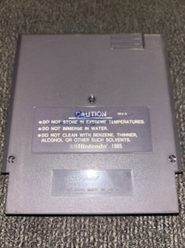 1988 Nintendo NES Robo Warrior Game Cartridge Only Untested