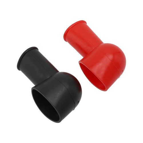 2 pi??ces cache bornes de batterie moto cache bouchon isolant protection accesso - Picture 3 of 12