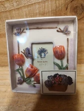 Miniature 1 1/2 By 2 Inches Picture Frame Vintage