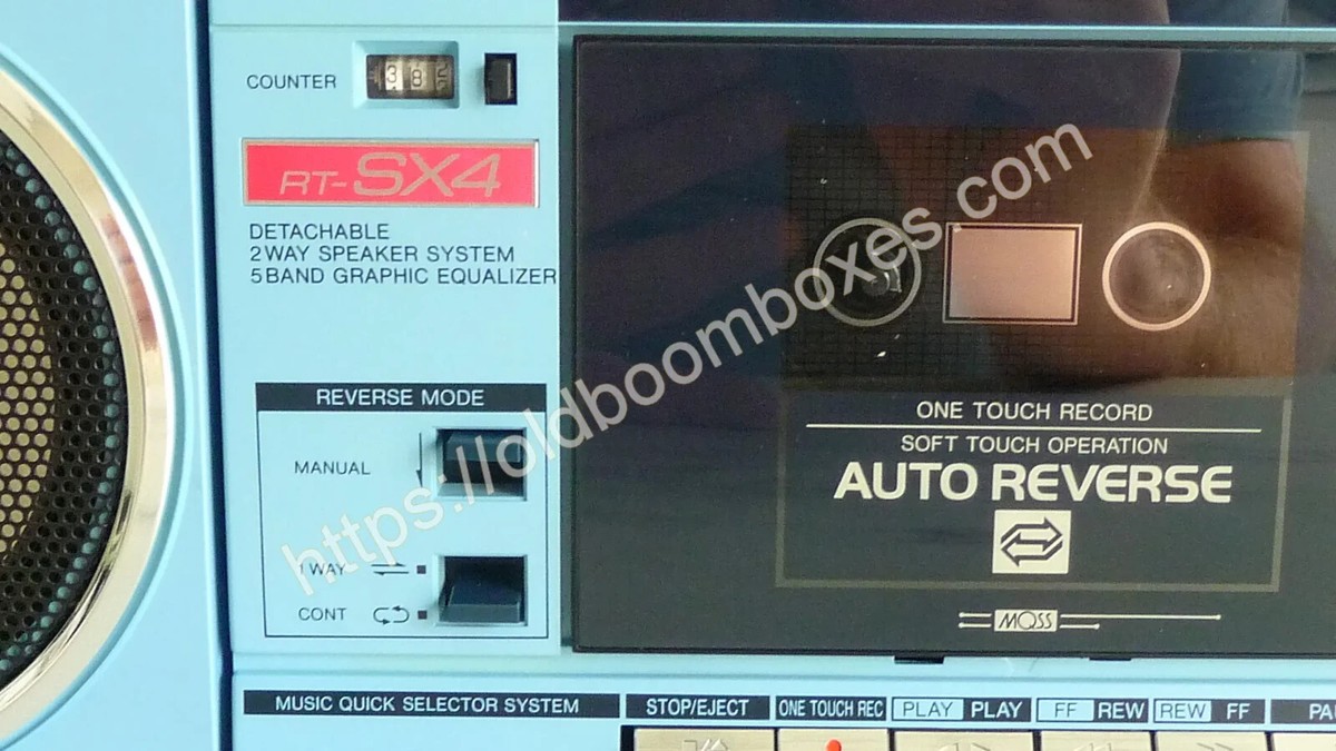 TOSHIBA RT-SX4 Mackenzie Mini Stereo Recorder | eBay