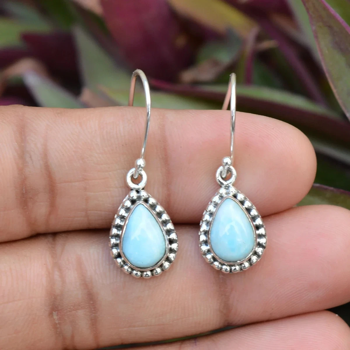 Larimar earrings best sale ebay