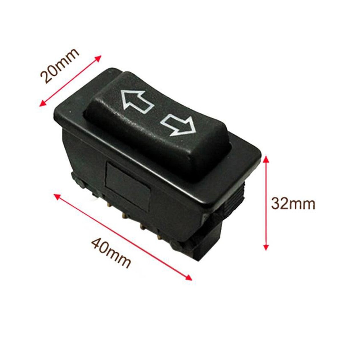 Bouton Poussoir Démarrage Sans Clé 12V OTOTEC - Pour Voiture, SUV, Camion, Avec LED (Diamètre 40.8mm) - 7