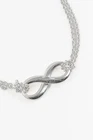 Tiffany & Co. Tiffany Infinity Sterling Silver Bracelet