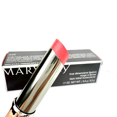Mary Kay True Dimensions Lipstick - PICK YOUR COLOR! New Black Box Silver Tube