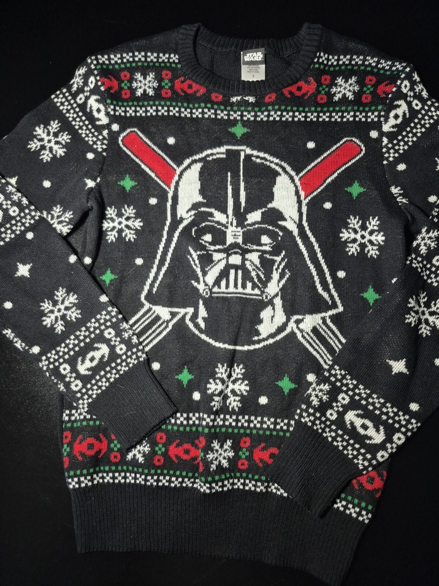 Darth Vader Christmas Star Wars Christmas Sweater Mens Darth Vader