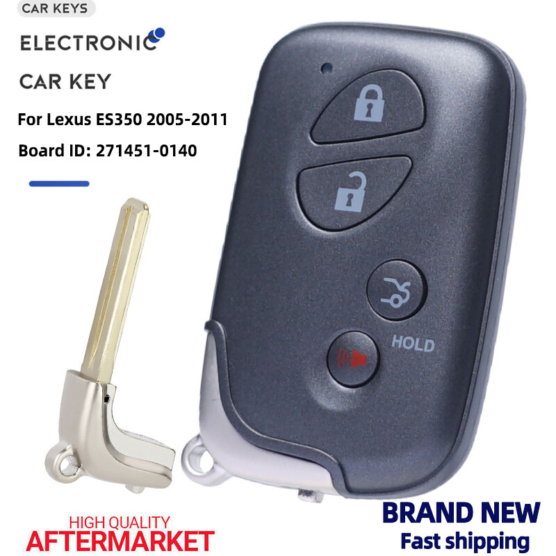 For 2005 2006 2007 2008 Lexus ES350 Replacement Smart Remote Prox Fob Key 0140