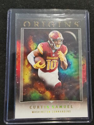 nfl trading card, 2023 Panini Origins, Curtis Samuel/ Washington Commanders