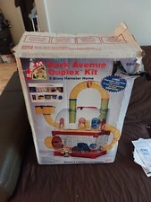 Vintage 1995 Boxed Large Two Storey Park Avenue Duplex Hamster Cage by S.A.M