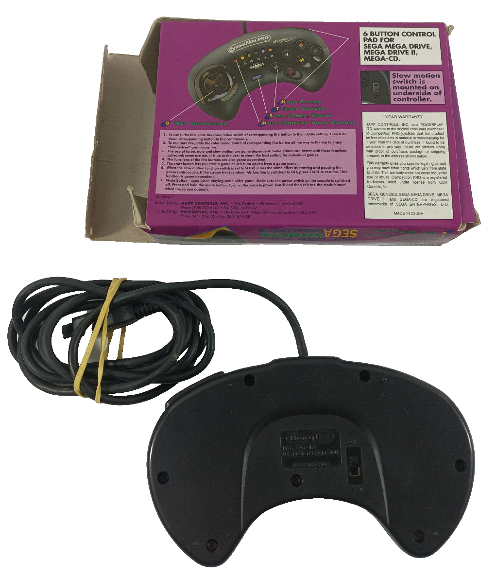 Manette sega megadrive pal control pad n°1550-50 officiel à Baulon | Clasf jeux