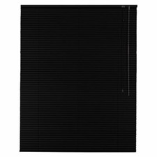 Aluminium Jalousie Alu Jalousette Rollo Fensterjalousie - Höhe 240 cm schwarz