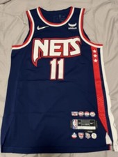 Authentic Nike Kyrie Irving Brooklyn Nets City Edition Jersey Size 44