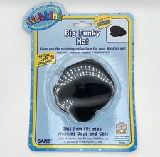 🎩 New Webkinz Big Funky Hat - Includes Code, Pet & Smoke-Free 🎩