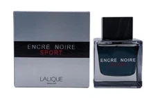 Encre Noire Sport by Lalique Cologne for Men 3.4 oz New In Retail Box