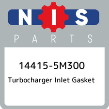 Junta de entrada del turbocompresor Nissan 14415-5M300 144155M300, nueva pieza original OEM