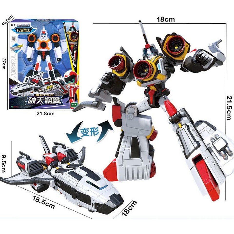 UK Truck Robot New Tobot V Galaxy Detective Transforms into Doll Boy