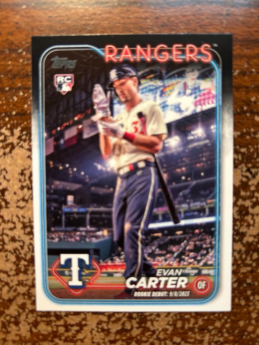 Evan Carter RC #US58 - 2024 Topps Update | eBay